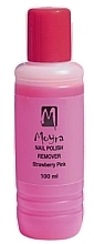 Рідина для зняття лаку без ацетону "Полуниця" - Moyra Acetone Free Nail Polish Remover — фото N1