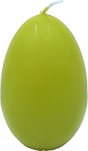 Парфумерія, косметика Декоративна свічка "Великоднє яйце", 8х11 см, зелена - Admit