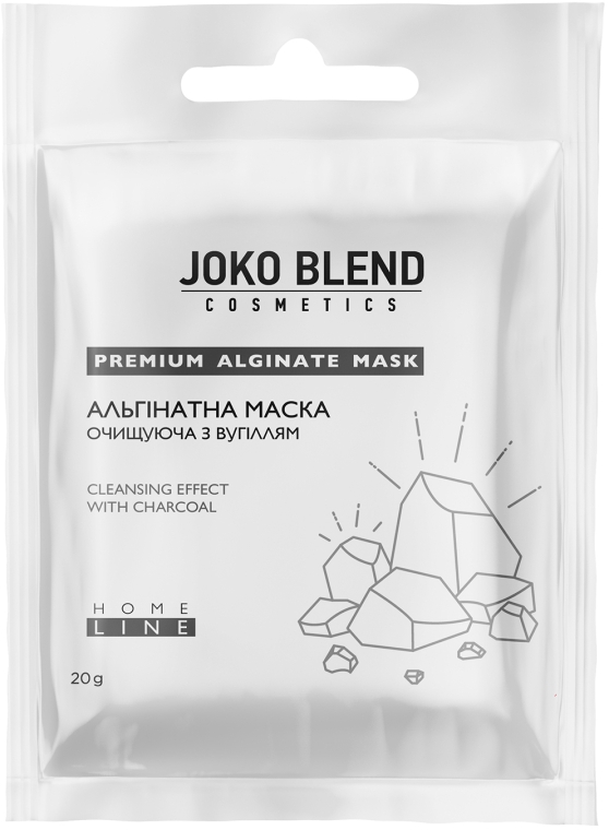 Альгинатная маска очищающая с углём - Joko Blend Premium Alginate Mask