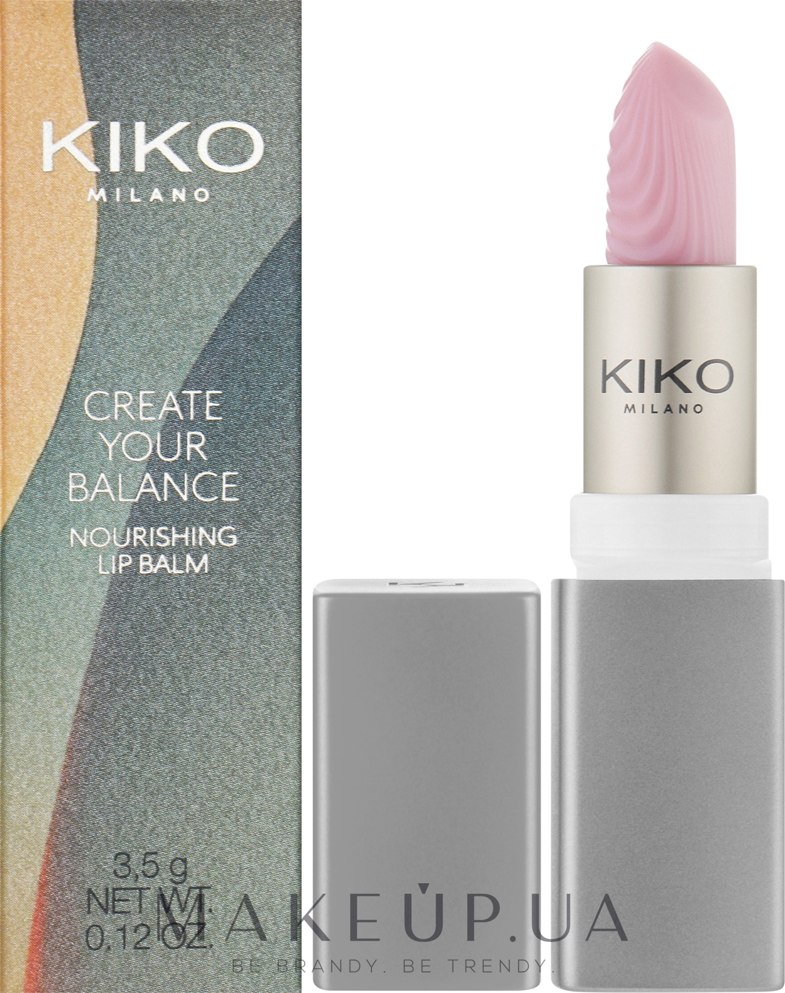 Питательный бальзам для губ "Создай свой баланс" - Kiko Milano Create Your Balance Nourishing Lip Balm — фото 3.5g