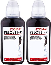 Парфумерія, косметика Набір - Pelovit-R Stomat (rinser/2x200ml)