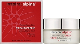 Денний детокс-крем для нормалізації шкіри - Inspira:cosmetics Inspira:Alpina Detoxifying Day Cream Regular — фото N2