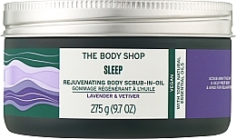 Парфумерія, косметика Скраб для тіла - The Body Shop Sleep Rejuvenating Body Scrub-In-Oil