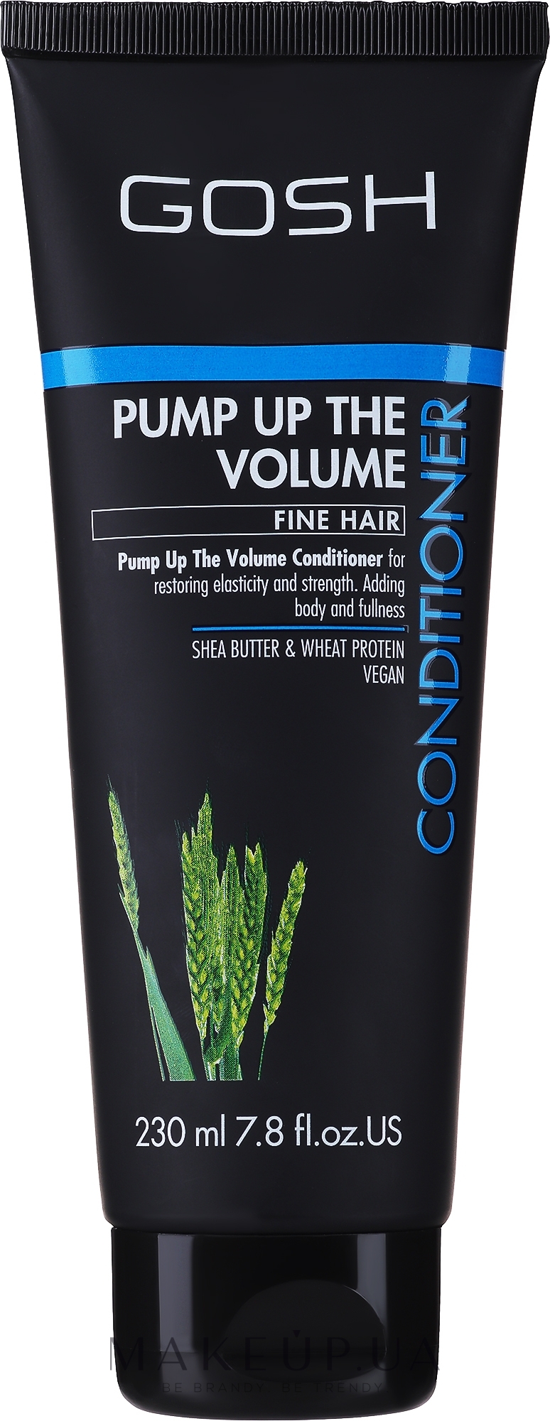 Кондиціонер для об'єму волосся - Gosh Pump up the Volume Conditioner — фото 230ml