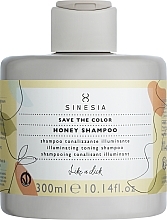 Духи, Парфюмерия, косметика Тонирующий шампунь для волос "Мед" с эффектом блеска - Sinesia Save The Color Honey Shampoo