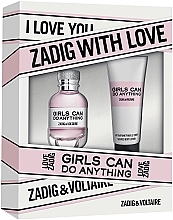 Парфумерія, косметика Zadig & Voltaire Girls Can Do Anything - Набір (edp/30ml + b/lot/75ml)