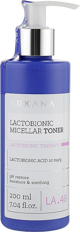 Тоник с лактобионовой кислотой - Arkana Lactobionic Toner — фото N1