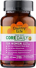 Парфумерія, косметика Вітамінно-мінеральний комплекс для жінок - Country Life Core Daily 1 Multivitamin Women