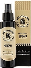 Парфумерія, косметика Крем після гоління "Гіркий мигдаль" - Solomon's After Shave Cream Bitter Almond