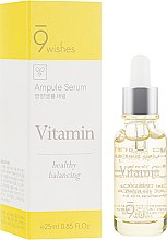 Духи, Парфюмерия, косметика Сыворотка "9 витаминов" - 9 Wishes Mega Vitamin Ampule Serum