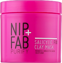 Маска для лица с глиной и салициловой кислотой - NIP+FAB Salicylic Fix Clay Mask — фото N1
