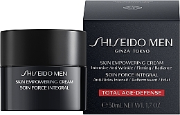 Восстанавливающий крем для кожи лица - Shiseido Men Skin Empowering Cream — фото N4