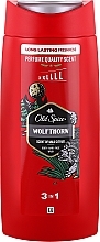 Шампунь-гель для душу 3 в 1 - Old Spice Wolfthorn Shower Gel + Shampoo 3 in 1 — фото N1
