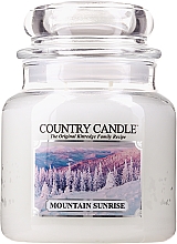 Духи, Парфюмерия, косметика Ароматическая свеча - Country Candle Mountain Sunrise