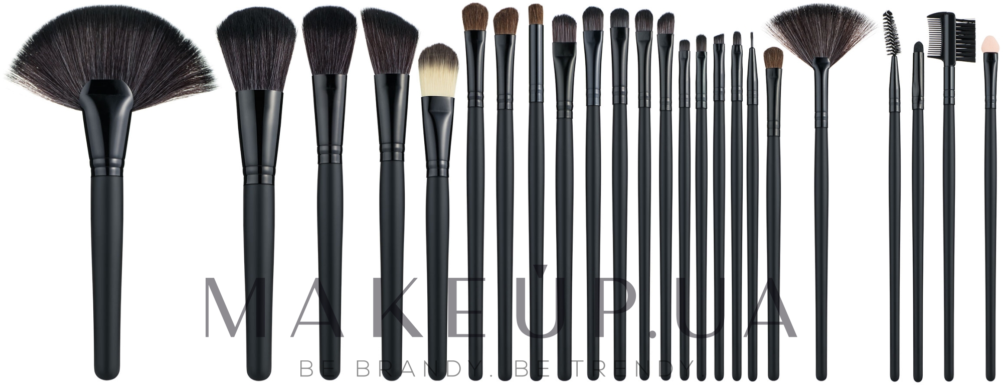 Профессиональный набор кистей для макияжа, 24шт - Cosmo Shop Makeup Brush Professional — фото 24шт