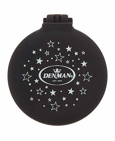 Компактна щітка для волосся D7, чорна - Denman D7 Compact Popper Hair Brush Black — фото N3