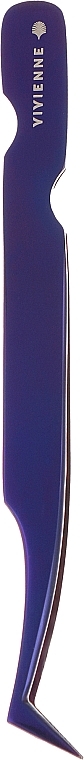 Пинцет L, пурпурное сияние - Vivienne Volume Standart — фото N1