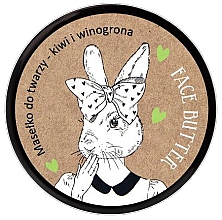 Парфумерія, косметика Масло для обличчя "Кролик. Ківі та виноград"  - LaQ Face Butter Bunny Kiwi & Grapes
