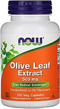 Экстракт из листьев оливкового дерева, 500мг - Now Foods Olive Leaf Extract — фото N2