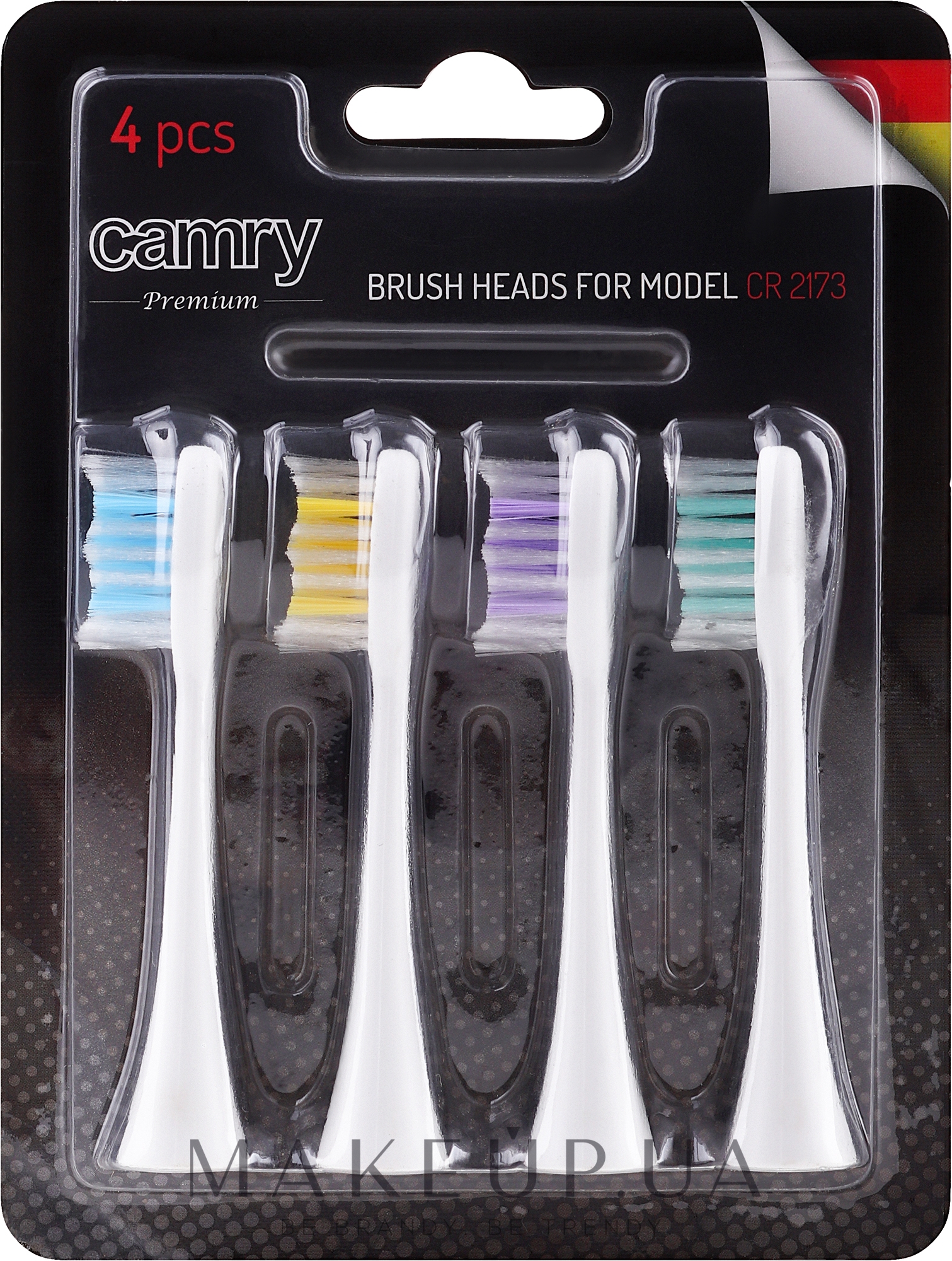 Набір насадок до електричної зубної щітки, CR 2173-1 - Camry — фото 4шт