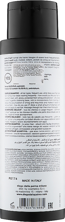 Шампунь для ежедневного применения - Diego Dalla Ognidi' Palma Delicate Hair Shampoo — фото N2