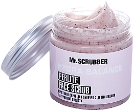 Перлитовый скраб для лица с двумя видами гиалуроновой кислоты - Mr.Scrubber Hydra Balance Perlite Face Scrub — фото N1