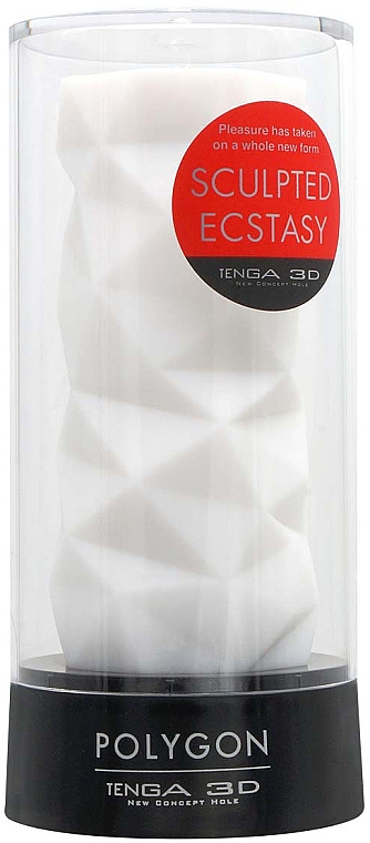 Мастурбатор, білий - Tenga 3D Polygon — фото N1