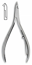 Духи, Парфюмерия, косметика Кусачки для кутикулы 0685.10.5, 5 мм - Kiepe Cuticle Nipper Lap Joint Flat Spring