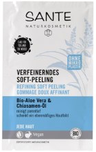 Парфумерія, косметика Очищувальний м'який пілінг "Біо-Алое-Чіа" - Sante Verfeinerndes Soft Peeling