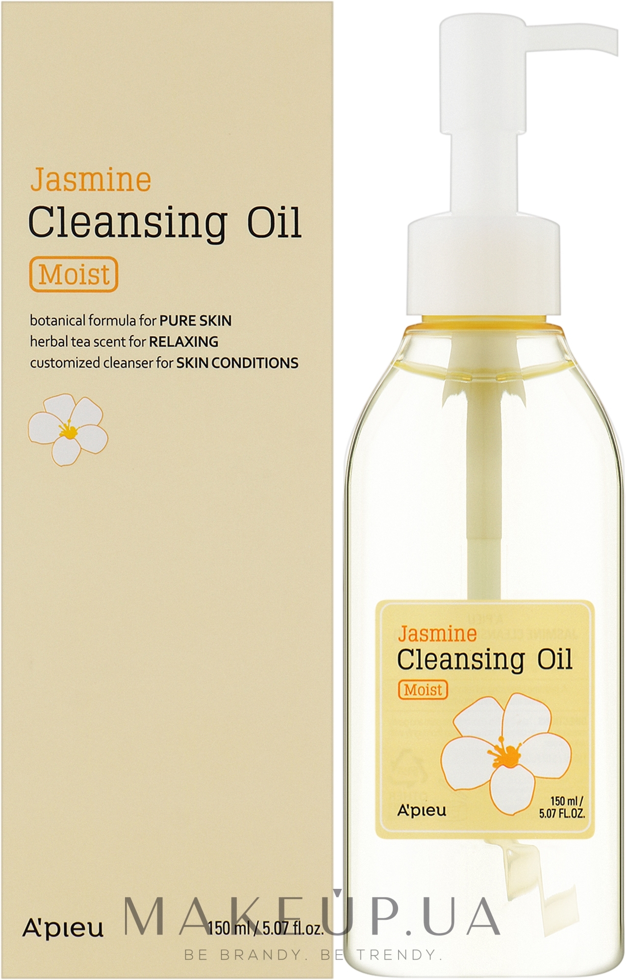 Очищувальна олія "Жасмин" - A'pieu Jasmine Cleansing Oil — фото 150ml