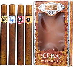 Духи, Парфюмерия, косметика Cuba Gift Set - Набор (edt/4x35ml)