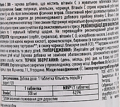 Харчова добавка "Вітамін C" - BioTechUSA Vitamin C 500 Food Supplement — фото N2