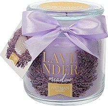 Ароматическая свеча, 10х11 см., 360г. - Artman Lavender Meadow — фото N1