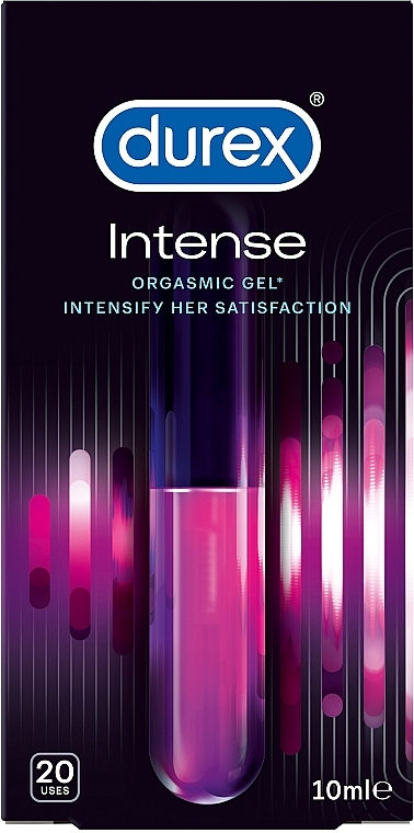 ПОДАРОК! Гель для интимного применения стимулирующий (лубрикант), 10 мл - Durex Intense Orgasmic — фото N1