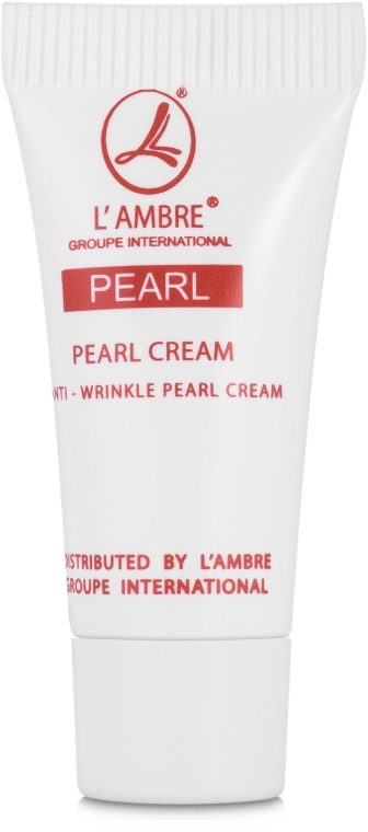 Крем для лица с экстрактом жемчуга - Lambre Pearl Line Pearl Cream (пробник)