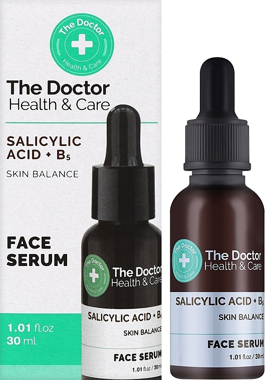 Сыворотка для лица - The Doctor Health & Care Salicylic Acid + B5 Face Serum — фото N2