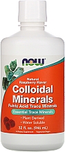 Коллоидные минералы - Now Foods Colloidal Minerals Natural Raspberry Flavor — фото N1