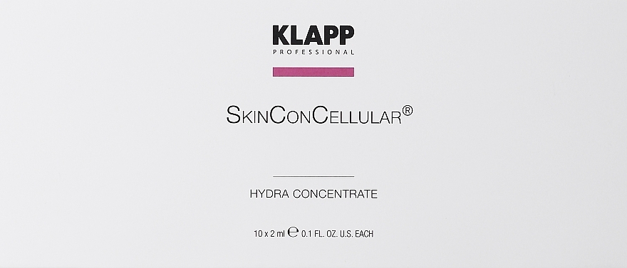 Зволожувальні ампули з морським колагеном - Klapp Skin Con Cellular Hydra Ampoules — фото N1