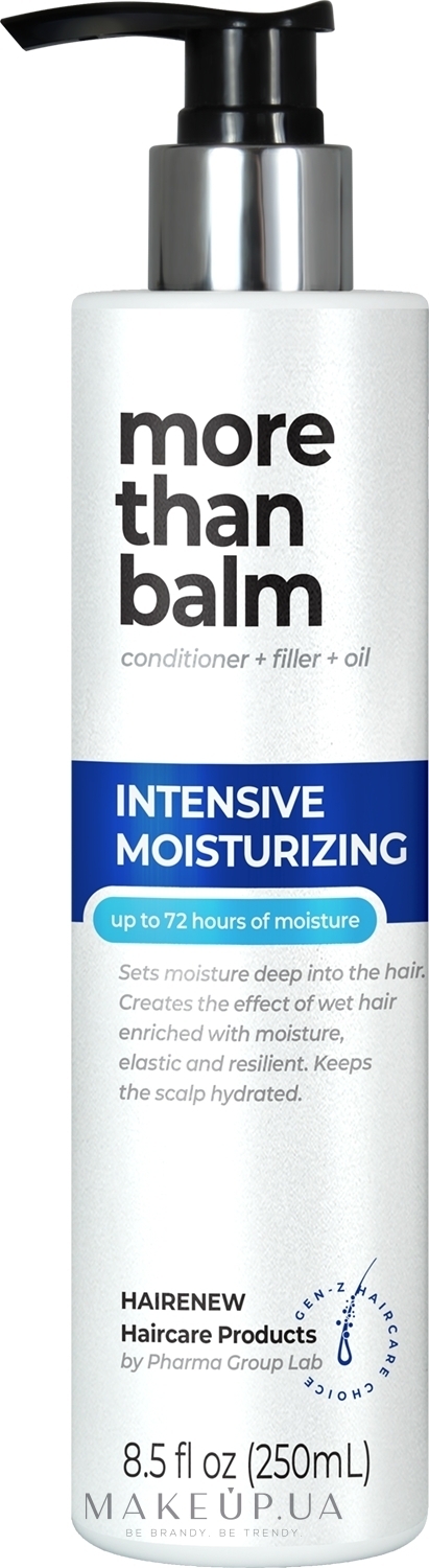 Бальзам для волосся "Аквабомба миттєвої дії" - Hairenew Intensive Moisturizing Balm Hair — фото 250ml