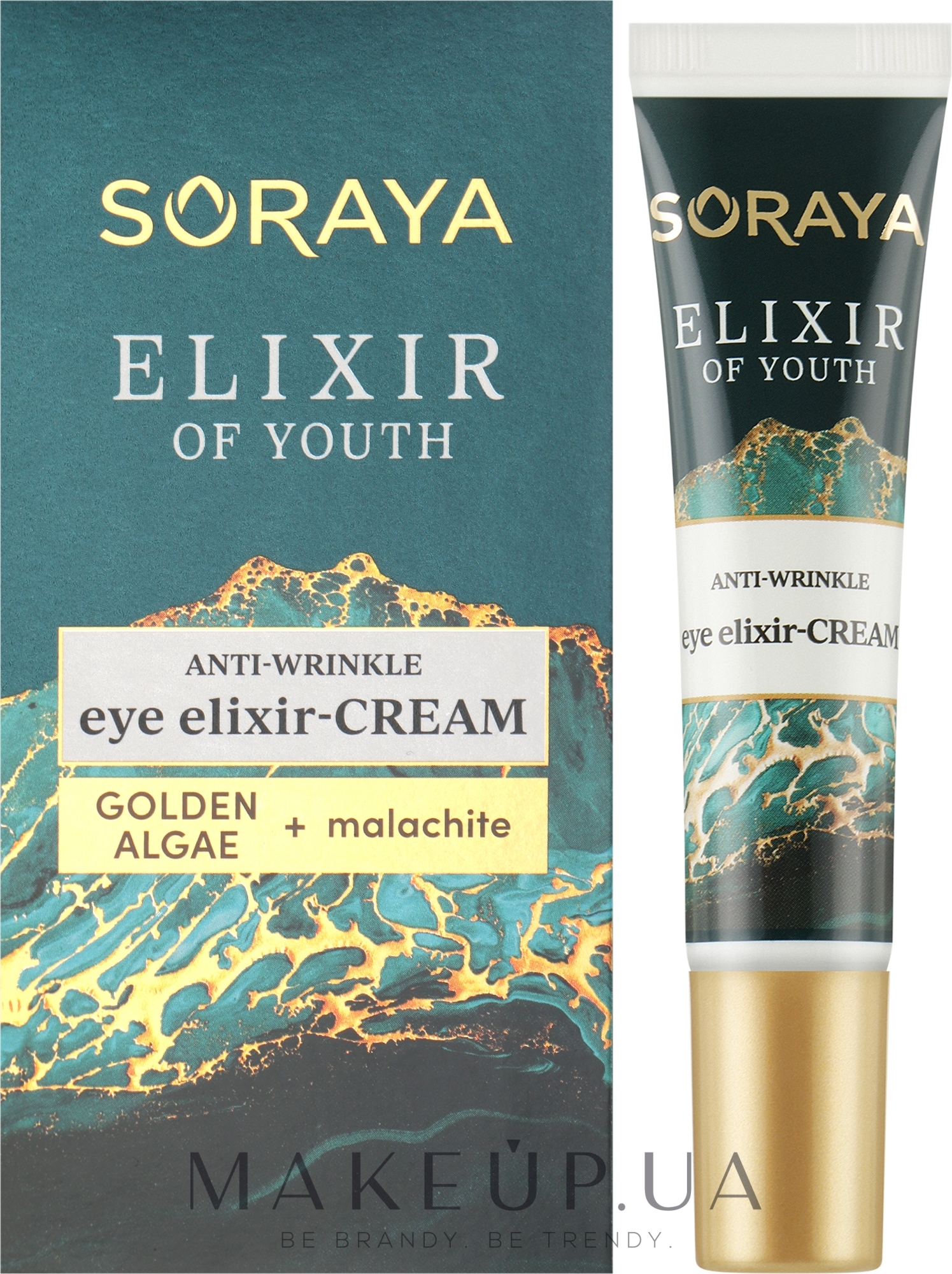 Крем-еліксир проти зморщок під очі й на повіки - Soraya Youth Elixir — фото 15ml