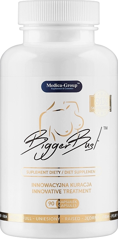 Пищевая добавка для увеличения груди - Medica-Group Bigger Bust — фото N1