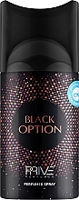 Парфумерія, косметика Prive Parfums Black Option - Парфумований дезодорант