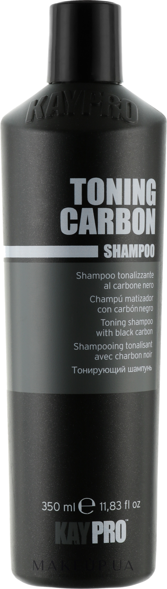 Тонизирующий шампунь с углем - KayPro Toning Carbon Shampoo — фото 350ml