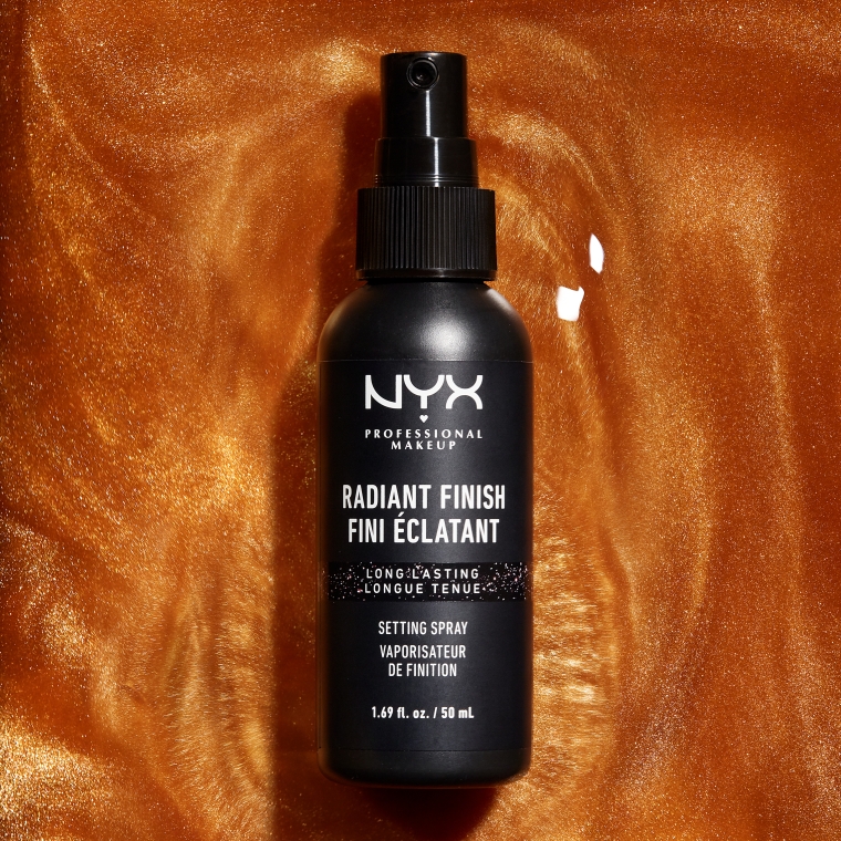 Фіксатор для макіяжу з ефектом сяйва - NYX Professional Makeup Radiant Finish Setting Spray Long Lasting — фото N3