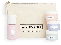 Духи, Парфюмерия, косметика Набор, 5 продуктов - Revolution Skincare X Sali Hughes My Essentials Mini Kit With Gel