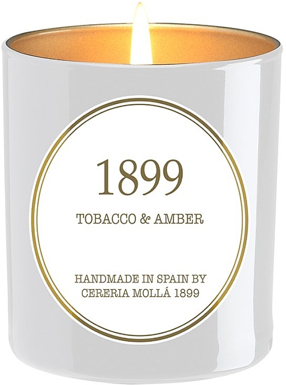 Cereria Molla Tobacco And Amber - Ароматична свічка — фото N1