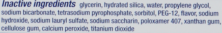 Відбілювальна зубна паста  - Crest Baking Soda Peroxide Whitening — фото N3