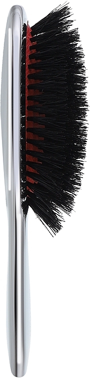 Щетка для волос, хромовая - Janeke Porcupine Pure Boar Brush Enorme — фото N2
