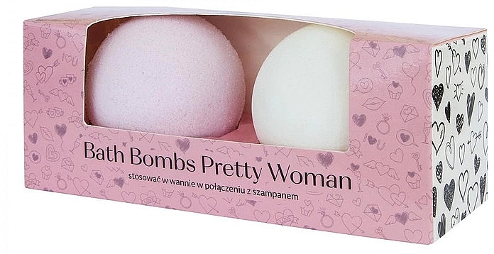 Набор - LaQ Bath Bombs Pretty Woman(bath/bomb/120g*2) — фото N1