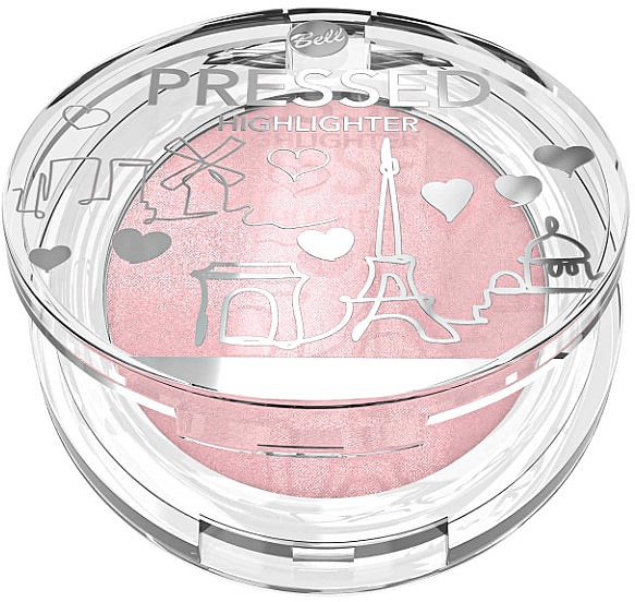 Хайлайтер для обличчя - Bell Love In The City Pressed Highlighter — фото N1